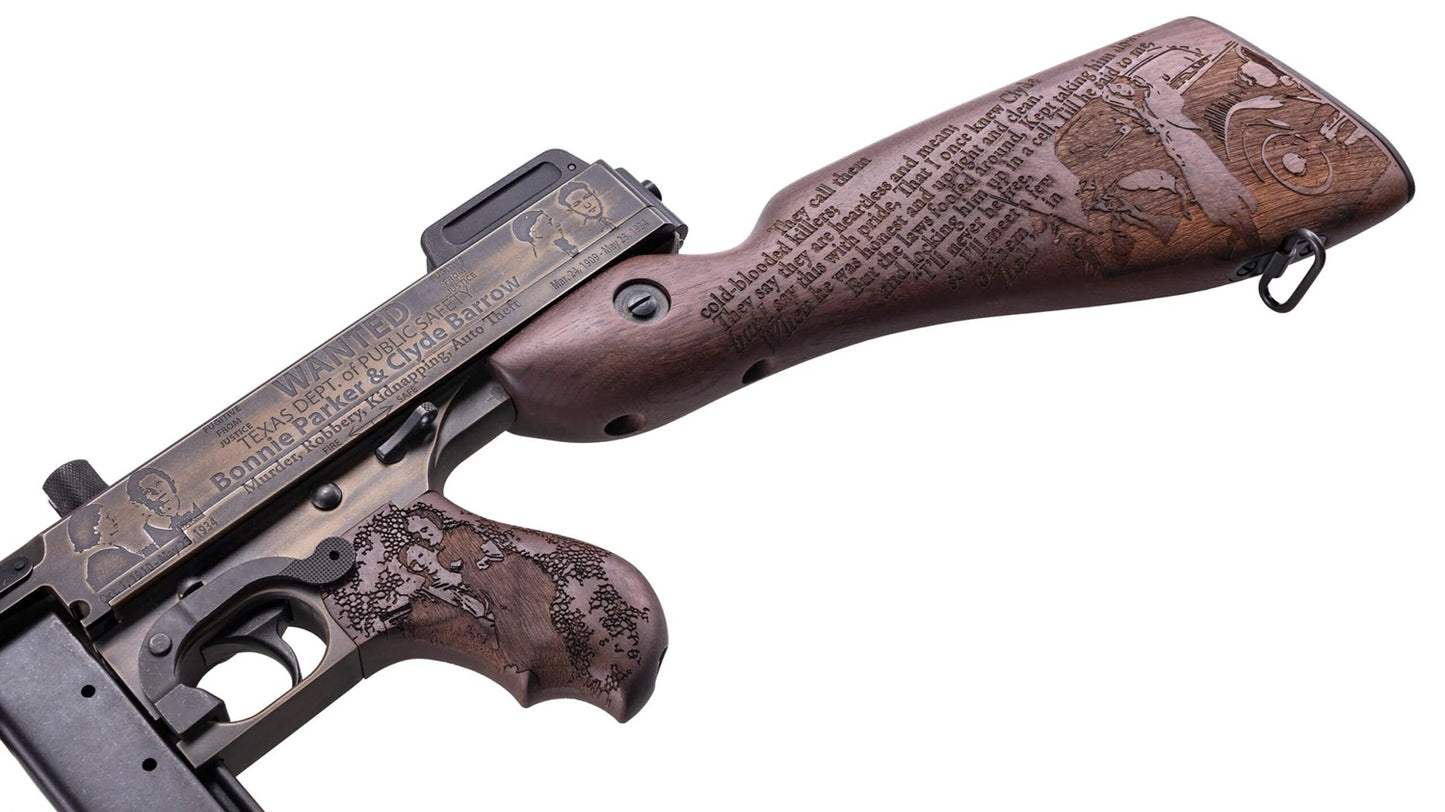 Auto-Ordnance 1927A1 Custom 18" Bonnie & Clyde