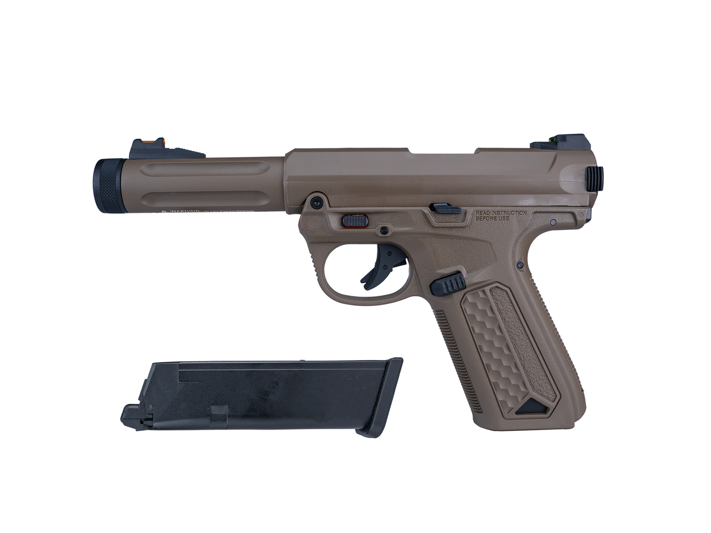 Action Army AAP-01, gas, FDE
