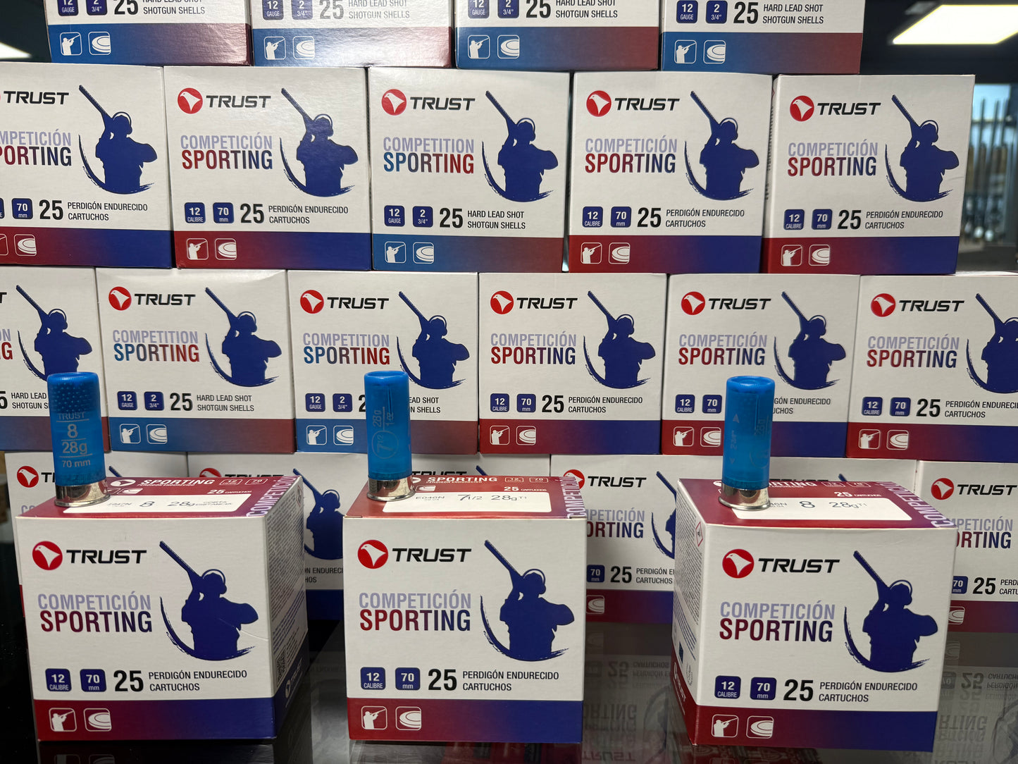 Trust Sporting 28g 7 1/2 Shot – 12 Gauge Competition Cartridge