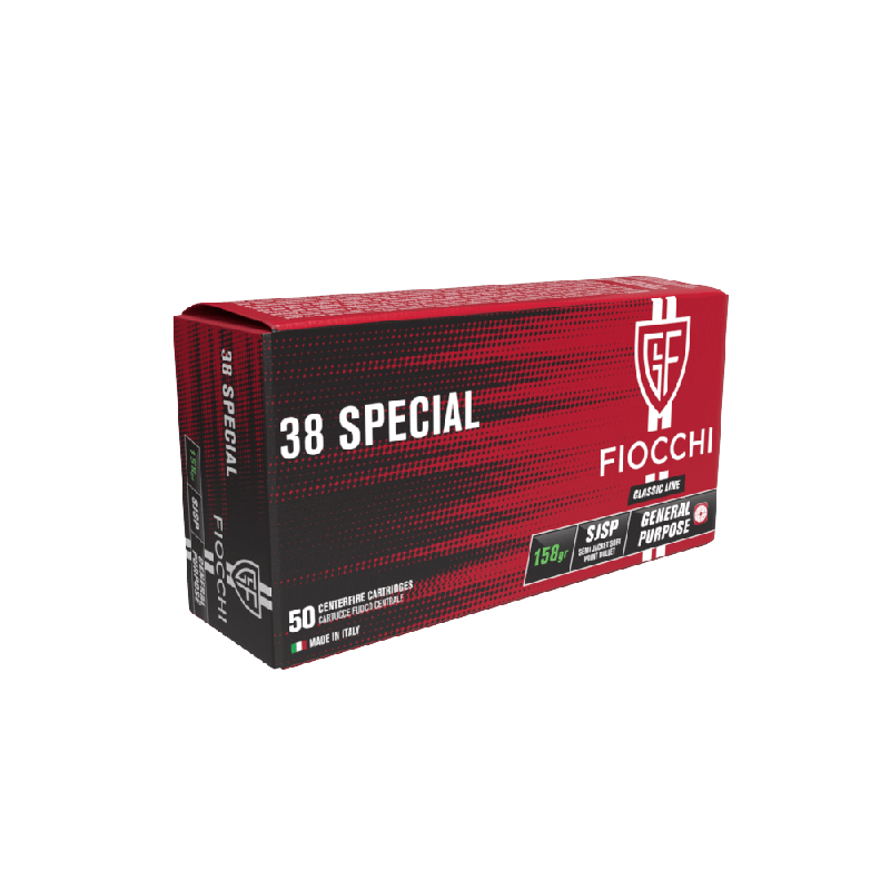 Fiocchi .38 Special Ammunition – Reliable Performance for Target & Duty Use