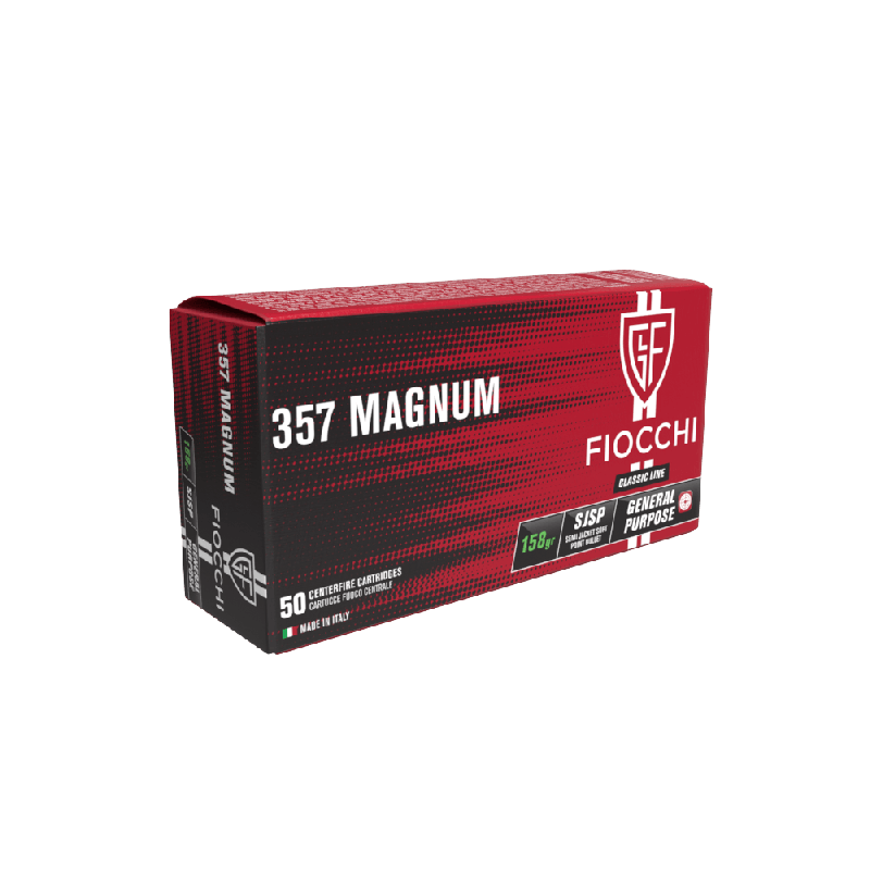 Fiocchi .357 Magnum Ammunition