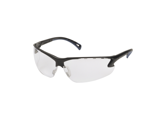 Strike Systems protective glasses, Clear, with adjustable temples