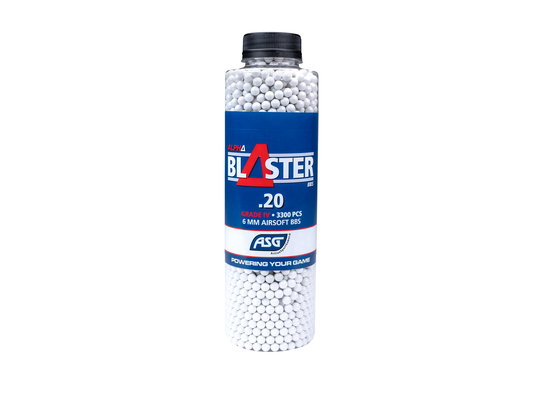 Alpha Blaster BBs, 0.20g, 3300 pcs, bottle
