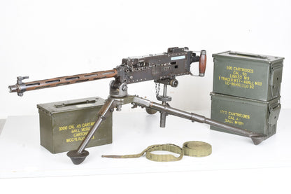 Colt Aircraft MG40 – Original .30 Caliber Browning Machine Gun on M2 Tripod