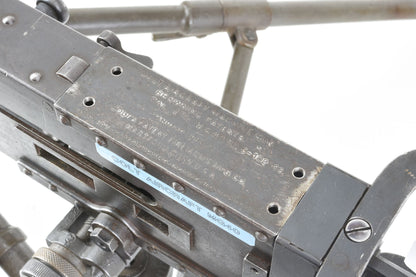 Colt Aircraft MG40 – Original .30 Caliber Browning Machine Gun on M2 Tripod