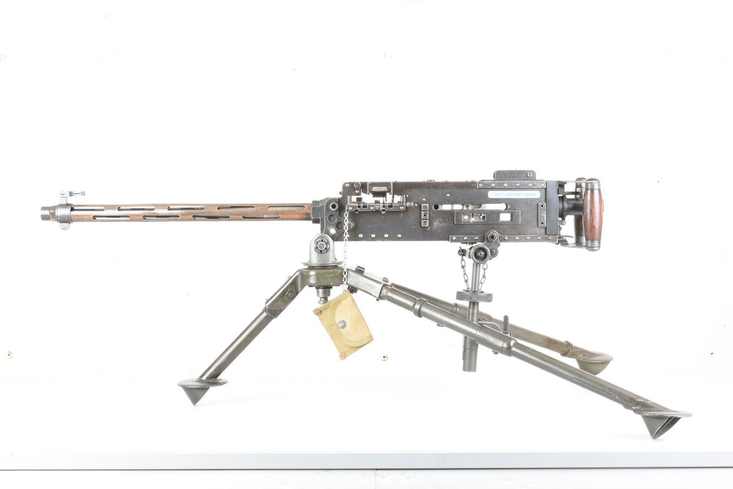 Colt Aircraft MG40 – Original .30 Caliber Browning Machine Gun on M2 Tripod