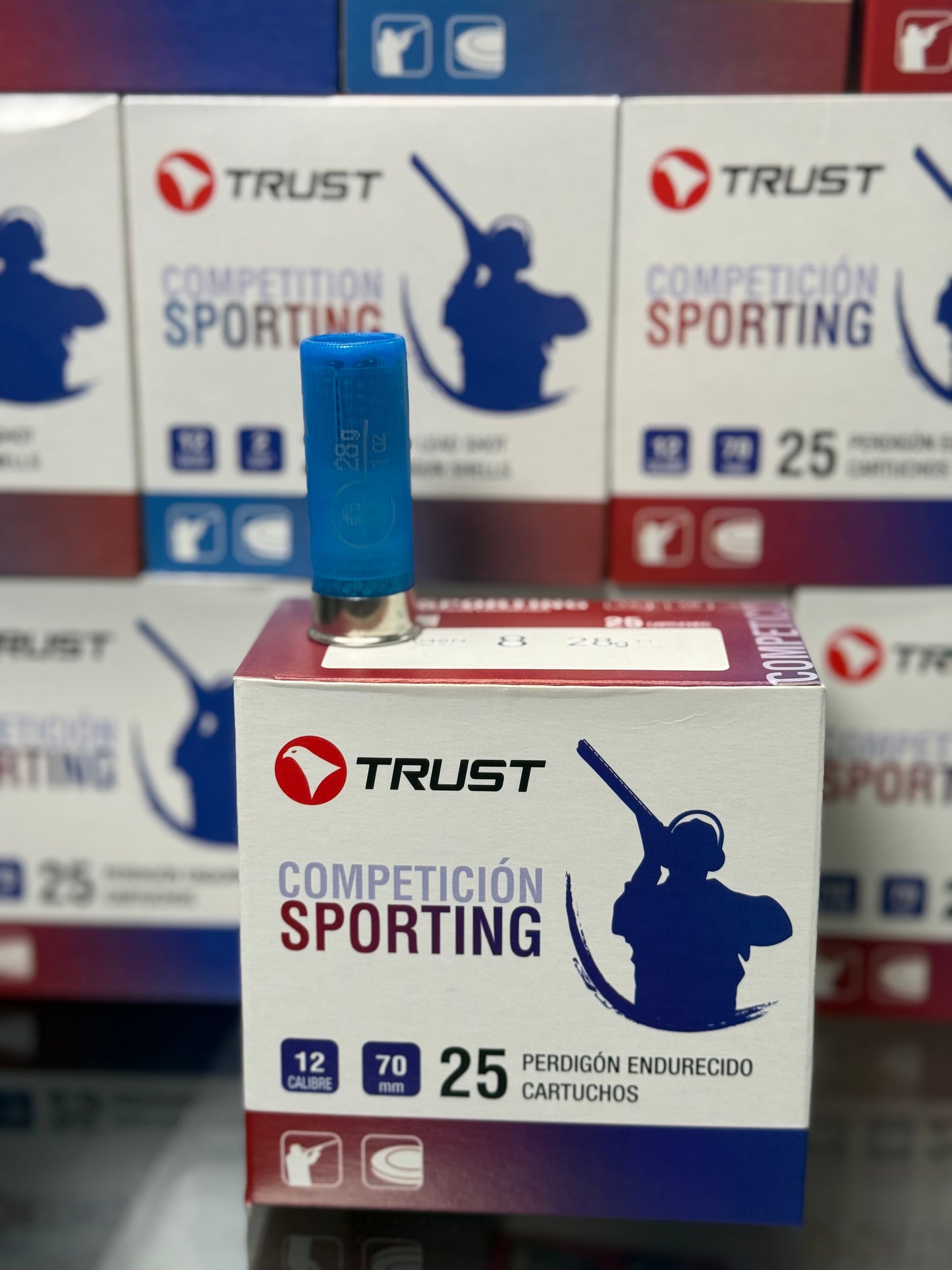 Trust Sporting 28g 8 Shot – 12 Gauge Competition Cartridge