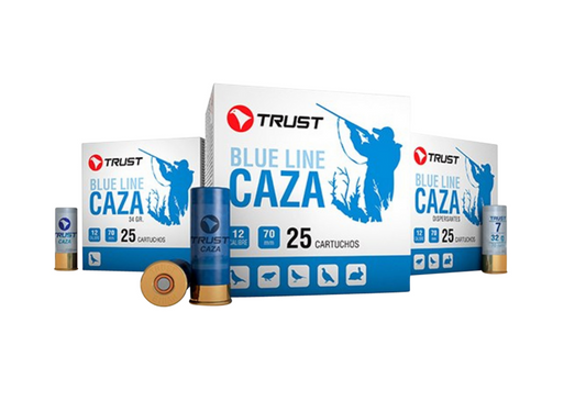 Trust Caza 1/32 — 12ga · 32 g · Game Load Lead Size 11 / 10 / 9 / 8 / 7