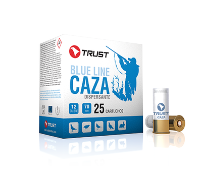Trust Caza 3/32 — 12ga · 32 g · Dispersante (Scatterer) Lead Size 11/10/9/8